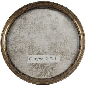 Clayre & Eef Photo Frame 2F0851 brown Ø 27x3...