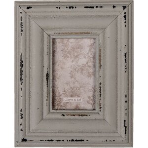 Clayre & Eef Country House Photo Frame 2F0874 grey...