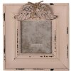 Clayre & Eef Country House Photo Frame 2F0888 pink 14x2x14 cm - 7x7 cm