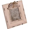 Clayre & Eef Country House Photo Frame 2F0888 pink 14x2x14 cm - 7x7 cm