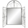 Clayre & Eef 52S261 Wall Mirror 61x3x103 cm Grey