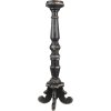 Clayre & Eef 5H0519 Candlestick Ø 16x65 cm Black