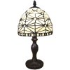 LumiLamp 5LL-6105 Table Lamp Tiffany Ø 18x33 cm E14-max 1x25W Beige