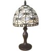 LumiLamp 5LL-6105 Table Lamp Tiffany Ø 18x33 cm E14-max 1x25W Beige