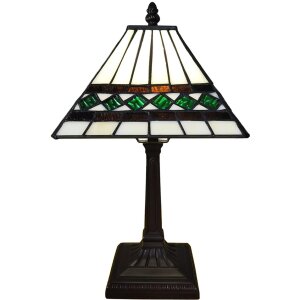 LumiLamp 5LL-6107 Table Lamp Tiffany 20x20x34 cm E14-max...