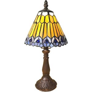 LumiLamp 5LL-6110 Table Lamp Tiffany Ø 20x34 cm...