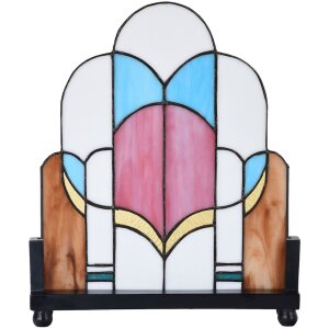 LumiLamp 5LL-6116 Tiffany Window Picture Standing 30x3x25...