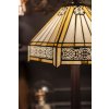 LumiLamp 5ll-6125 Table lamp Tiffany ø 30x50 cm E27-max 1x60W Beige, Brown