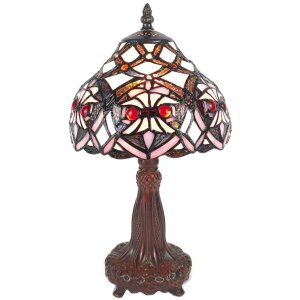 LumiLamp 5LL-6141 Table Lamp Tiffany Ø 20x37 cm...