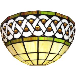 LumiLamp 5LL-6150 Wall Lamp Tiffany 31x15x21 cm E27-max...