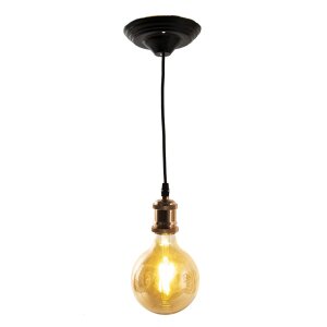 LumiLamp 5LL-95P Lamp Hanger 150 cm E27-max 1x60W Rose Gold