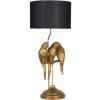 Clayre & Eef 5LMC0006 Table Lamp Ø 33x79 cm E27-max 1x60W Gold Parrots