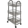 Clayre & Eef 5y0982 Shelf gray 37x26x80 cm