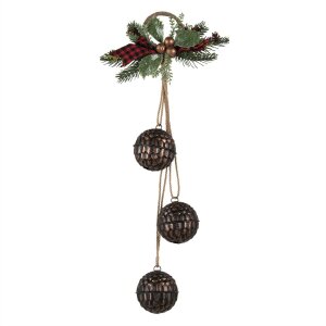 Clayre & Eef 64843 Christmas decoration Brown, Red...