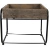 Clayre & Eef 64950 Plant table Brown 32x26x27 cm