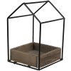 Clayre & Eef 64967 Plant holder Brown 15x15x23 cm