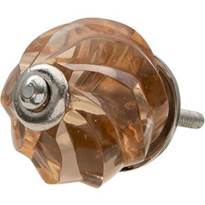 Clayre & Eef 64986 Door knob rose gold ø 4x4 cm