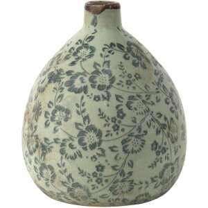 Clayre & Eef 6ce1391m Deco Vase Blue, White ø...