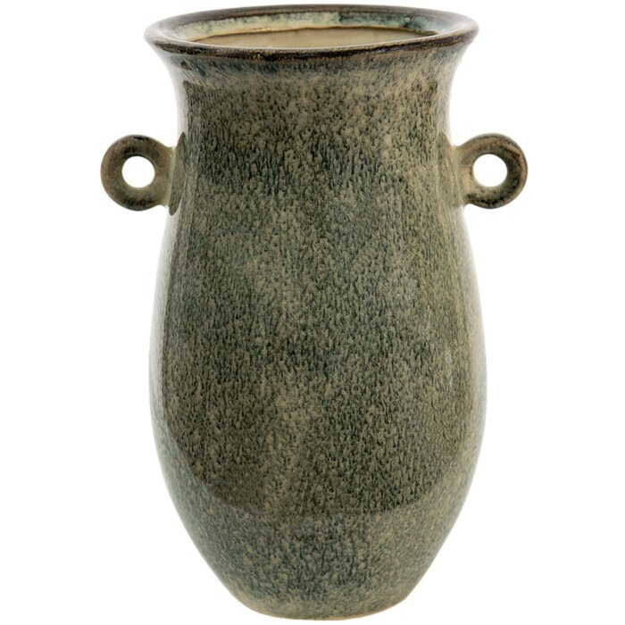 Clayre & Eef 6ce1405 Deco Vase Green, Brown, Beige 18x14x26 cm