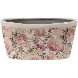 Clayre & Eef 6ce1411 Flower pot for indoor Pink...