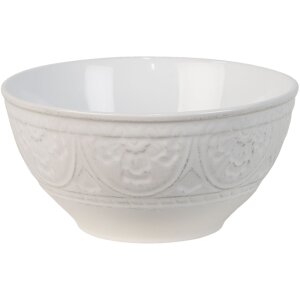 Clayre & Eef 6cebo0098 Soup Bowl White ø 16x7 cm