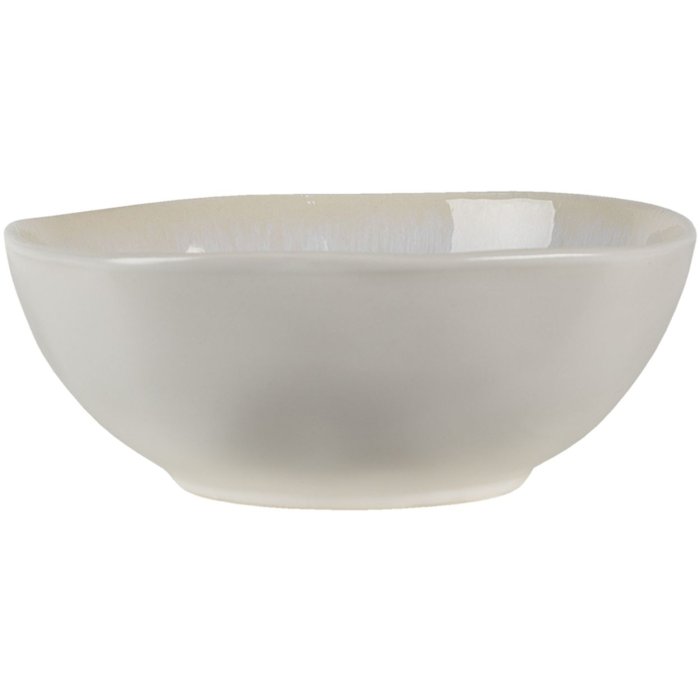 Clayre & Eef 6cebo0101 Soup Bowl White ø 17x6 cm