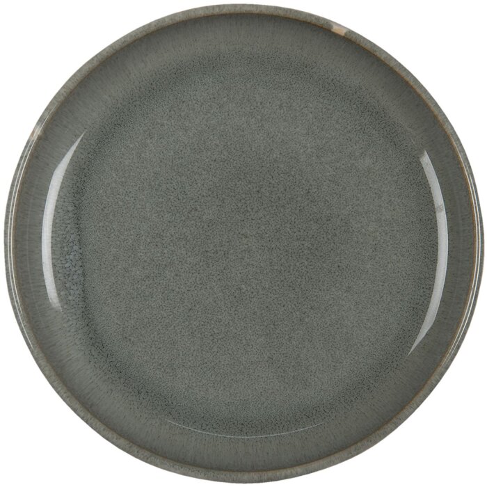 Clayre & Eef 6cedp0099 Tableware Breakfast Plate Green ø 21x2 cm