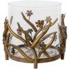 Clayre & Eef 6gl3060 Lantern gold color ø 33x28 cm