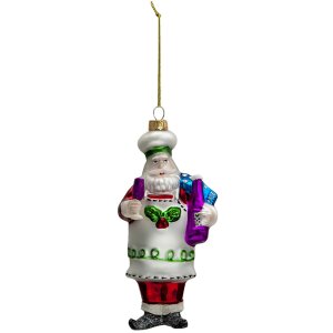 Clayre & Eef 6gl3325 Pendant Jewelry Santa Claus...