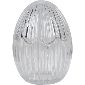 Clayre & Eef 6gl3383 Bonbonniere with lid Egg...