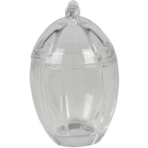 Clayre & Eef 6gl3388 Bonbonniere with lid Egg...