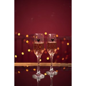 Clayre & Eef 6gl3524 Champagne Glass Transparent 200 ml