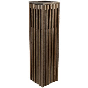 Clayre & Eef 6h2087 Lantern Brown 14x14x54 cm