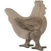 Clayre & Eef 6h2099 Deco Chicken Brown 31x16x35 cm