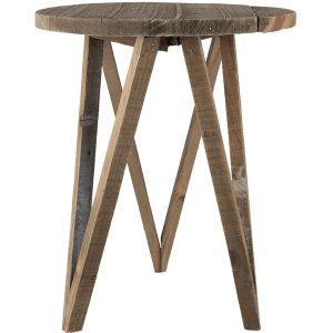 Clayre & Eef 6h2101 Plant table Brown ø 30x36 cm