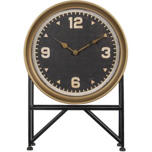 Clayre & Eef 6kl0664 Grandfather Clock Black 35x8x53...