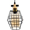 Clayre & Eef 6lmp755 Hanging Lamp Black 18x18x31 cm E27-max 1x40W