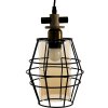 Clayre & Eef 6lmp755 Hanging Lamp Black 18x18x31 cm E27-max 1x40W