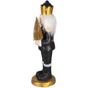 Clayre & Eef 6pr3412 Deco Nutcracker Black 15x15x50 cm