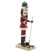 Clayre & Eef 6pr3455 Christmas decoration statue nutcracker red 6x4x17 cm