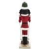 Clayre & Eef 6pr3455 Christmas decoration statue nutcracker red 6x4x17 cm