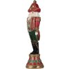 Clayre & Eef 6pr3525 Christmas decoration red 10x10x36 cm