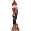 Clayre & Eef 6pr3525 Christmas decoration red 10x10x36 cm