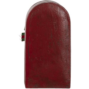 Clayre & Eef 6pr4748 Christmas decoration statue letterbox red 8x6x15 cm