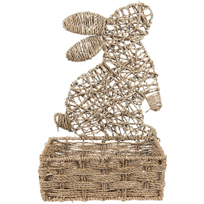 Clayre & Eef 6ro0562 Storage basket rabbit Brown 30x14x49 cm