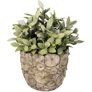 Clayre & Eef 6te0359m Flower pot for indoor Grey...