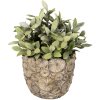 Clayre & Eef 6te0359m Flower pot for indoor Grey ø 14x13 cm