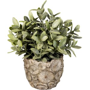 Clayre & Eef 6te0359s Flower pot for indoor Grey...