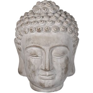 Clayre & Eef 6te0360l Deco Buddha Grey 17x17x24 cm