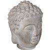 Clayre & Eef 6te0360m Deco Buddha Grey 15x15x19 cm